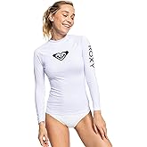 Roxy All Ages Long Sleeve Compression Fit Rashguard UPF 50+ Quick Dry Recycled Swim Shirt