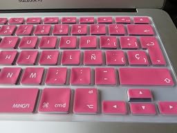 Protection Silicone Pour Magic Keyboard AZERTY Français (2015-2021) A1644 - Noir - MiNGFi