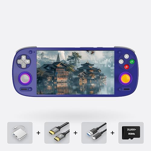 Retroid Pocket 5 Pre-configured Retro Gaming Console 512GB with 25K ...