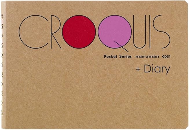 Amazon マルマン スケッチブック クロッキーダイアリー ポケットサイズ Cd51 スケッチブック 文房具 オフィス用品
