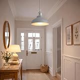 iTrend Metal Ceiling Lamp Shade Black/Inner Gold Easy Fit Pendant view 6