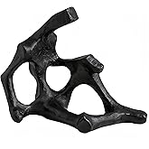 WAZAIGUR Simple Modern Black Abstract Sculptures Statues Table Shelf Decor for Home, Desk, Living Room and Office