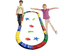 ARTOFLIFER Kids Indoor and Outdoor Balance Beam Balance Blocks Gym Toys for Kids Promote Balance, Strength, Coordination Toddler Obstacle Course Floor Games for Kids Preschool Learning Toy