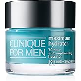 Clinique For Men Maximum Hydrator 72-Hour Auto-Replenishing Oil Free Hydrating Face Moisturizer With Hyaluronic Acid + Aloe Vera, 1.7 Ounce