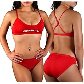 Adoretex Women's Guard Cross Back Workout Bikini Swimsuit