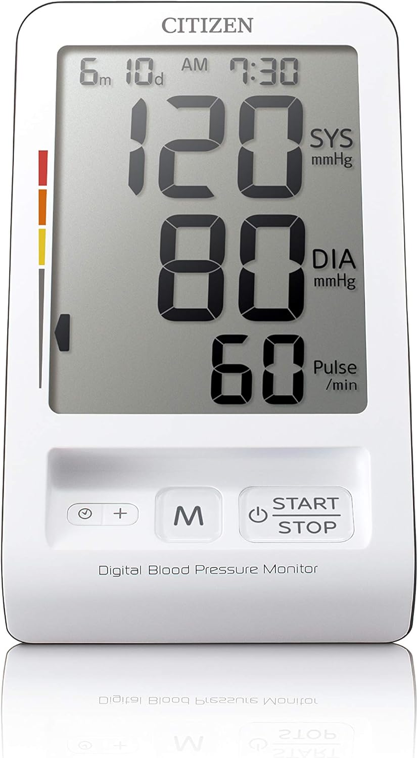 Citizen Digital Blood Pressure Monitors for Home Use, BP Blood Pressure Machine with Extra Large Cuff & Storage Holder - Image 3
