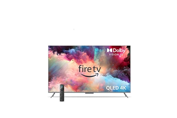 Amazon Fire TV 75" Omni QLED Series 4K UHD smart TV with Alexa Voice Remote Pro