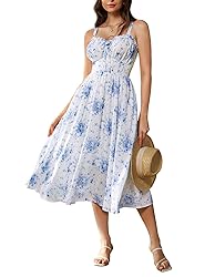 Easter Dresses for Women Floral Corset Dress Summer