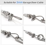 YEYIT 10x M5 5mm Wire Rope Clip Clamp U Bolt Stainless Steel Cable Grips view 4