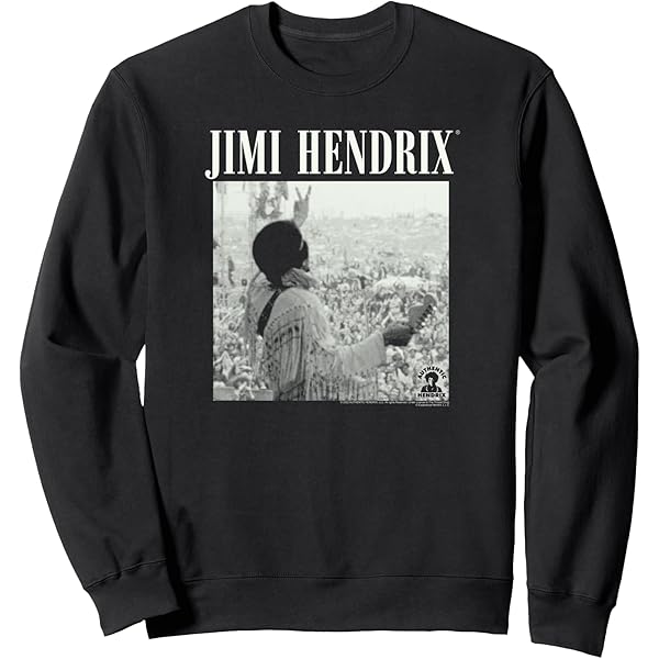 Amazon.com: Jimi Hendrix Live at Woodstock T-Shirt