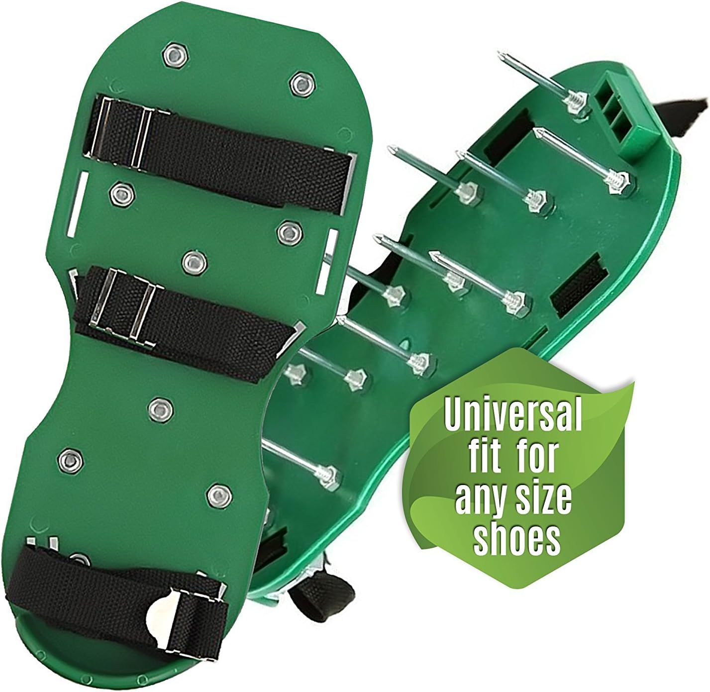 Arudge Garden Lawn Aerator Aerating Sandals/Shoes with Spikes
