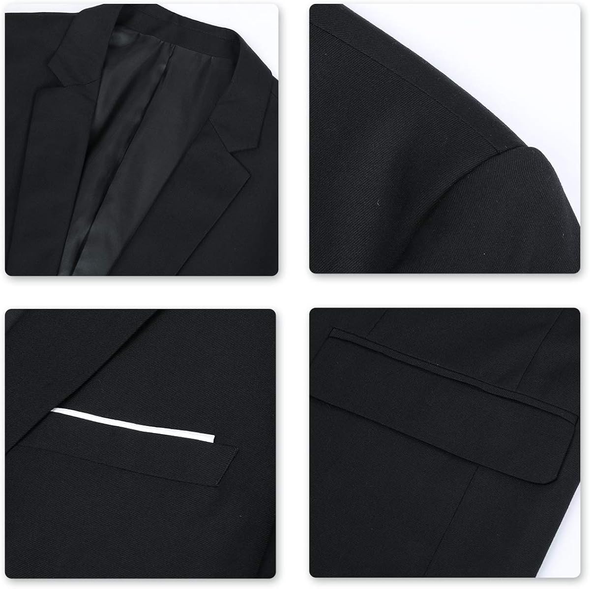 Men's Suit Jacket One Button Slim Fit Sport Coat Business Daily Blazer at  Men’s Clothing store
