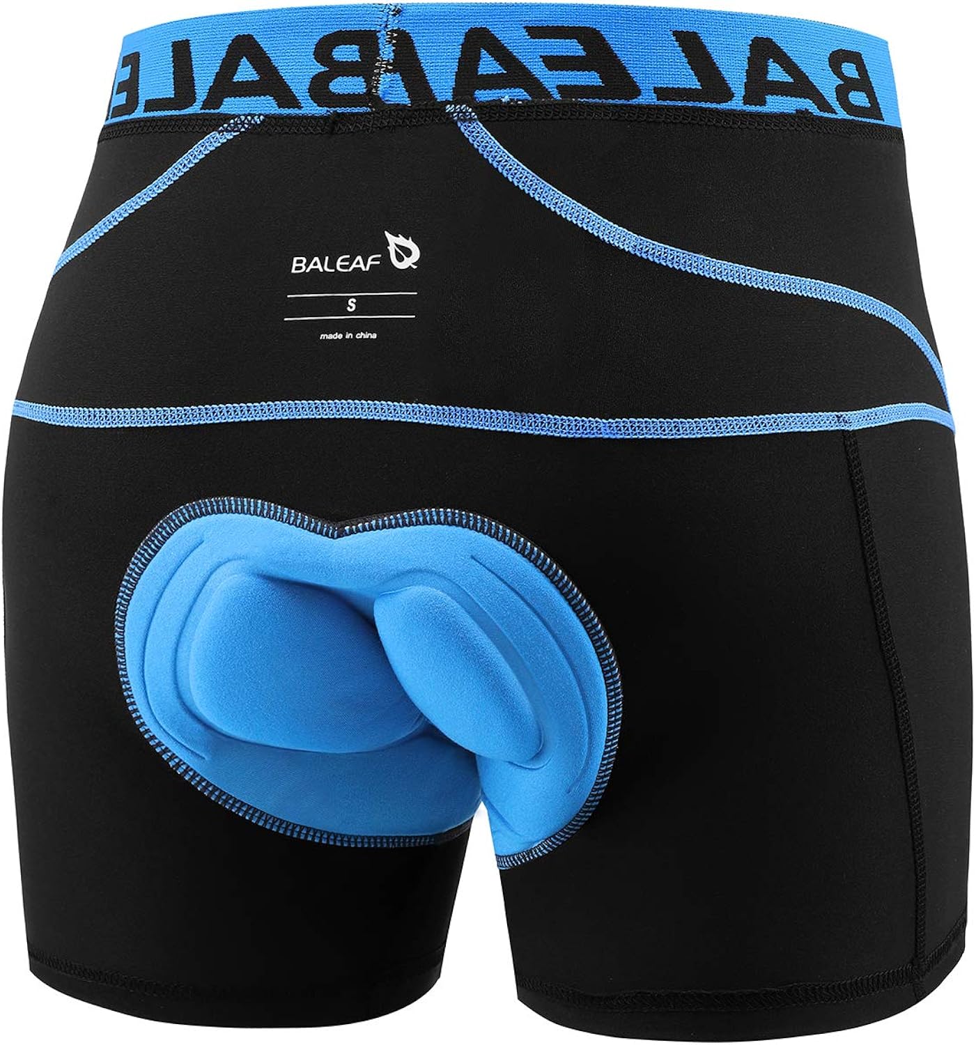 BALEAF Men's 3D Padded Cycling Underwear Shorts - Bike Undershorts Bicycle MTB Underpants: Sports & Outdoors