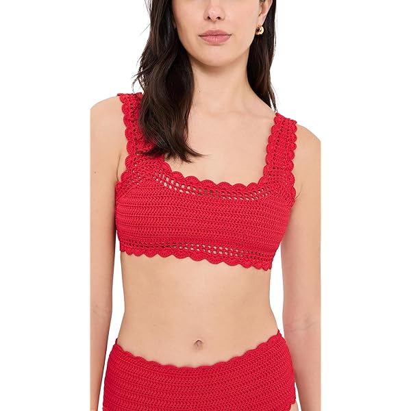 Amazon.com: Beach Riot Women's Evelina Top, Summer Strawberry