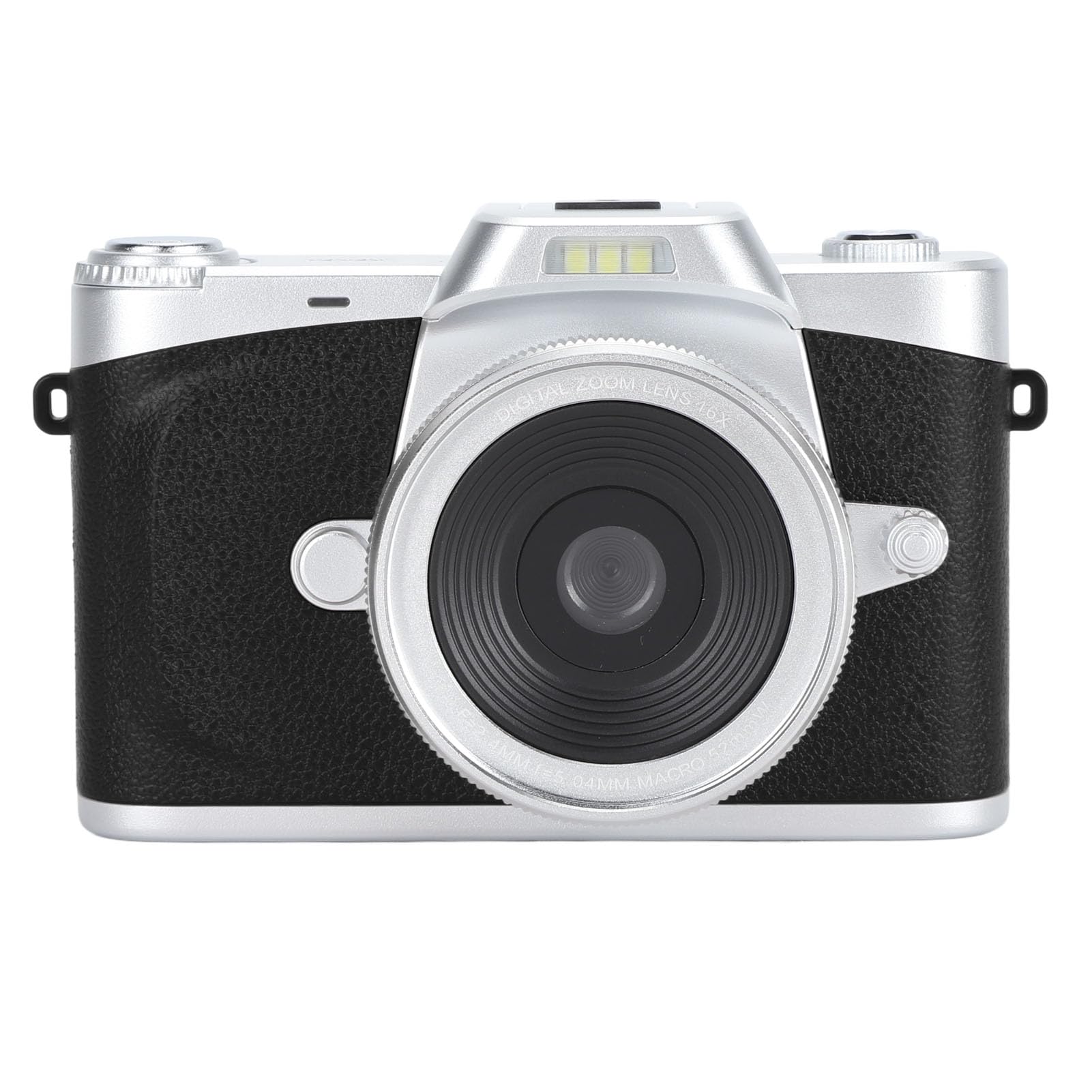 Smart Digital Camera 64MP 4K Digital Camera 20x Zoom 180° Flip Screen 1200mAh with Wide Angle Lens Professional Lens Mirrorless Interchangeable Lens Camera Camera Screen with