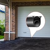 VEVOR Garage Door Seal Bottom Rubber 16ft U Shape O-Ring Weather Seal Kit view 8