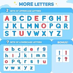 Gamenote Classroom Magnetic Letters Kit 238 Pcs