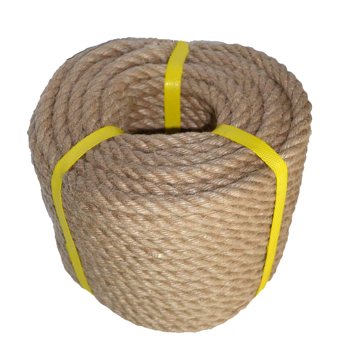 100 Natural Strong Jute Rope 49 Feet 1/2 inch Ply Hemp Rope All