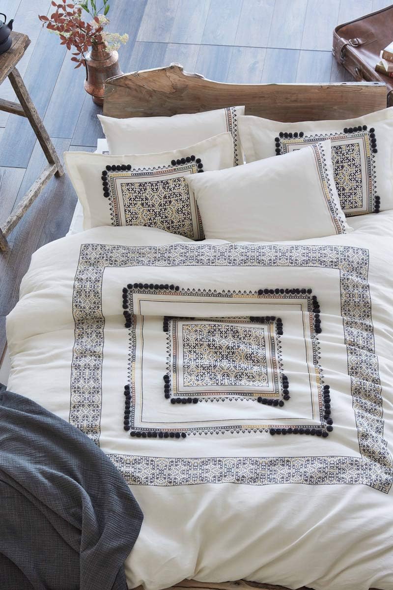 Amazon Com Ecocotton Organic Cotton Satin Duvet Cover Set 6