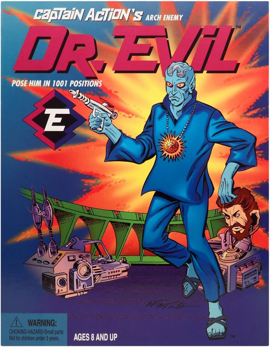 Captain Action Limited Edition Dr. Evil 12 inch Action Figure