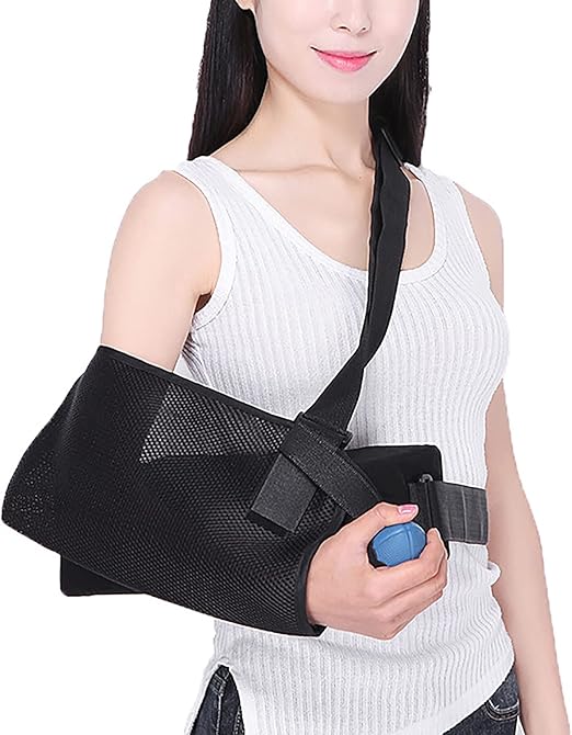 Shoulder Abduction Sling, Immobilizer for Injury Support, Pain Relief
