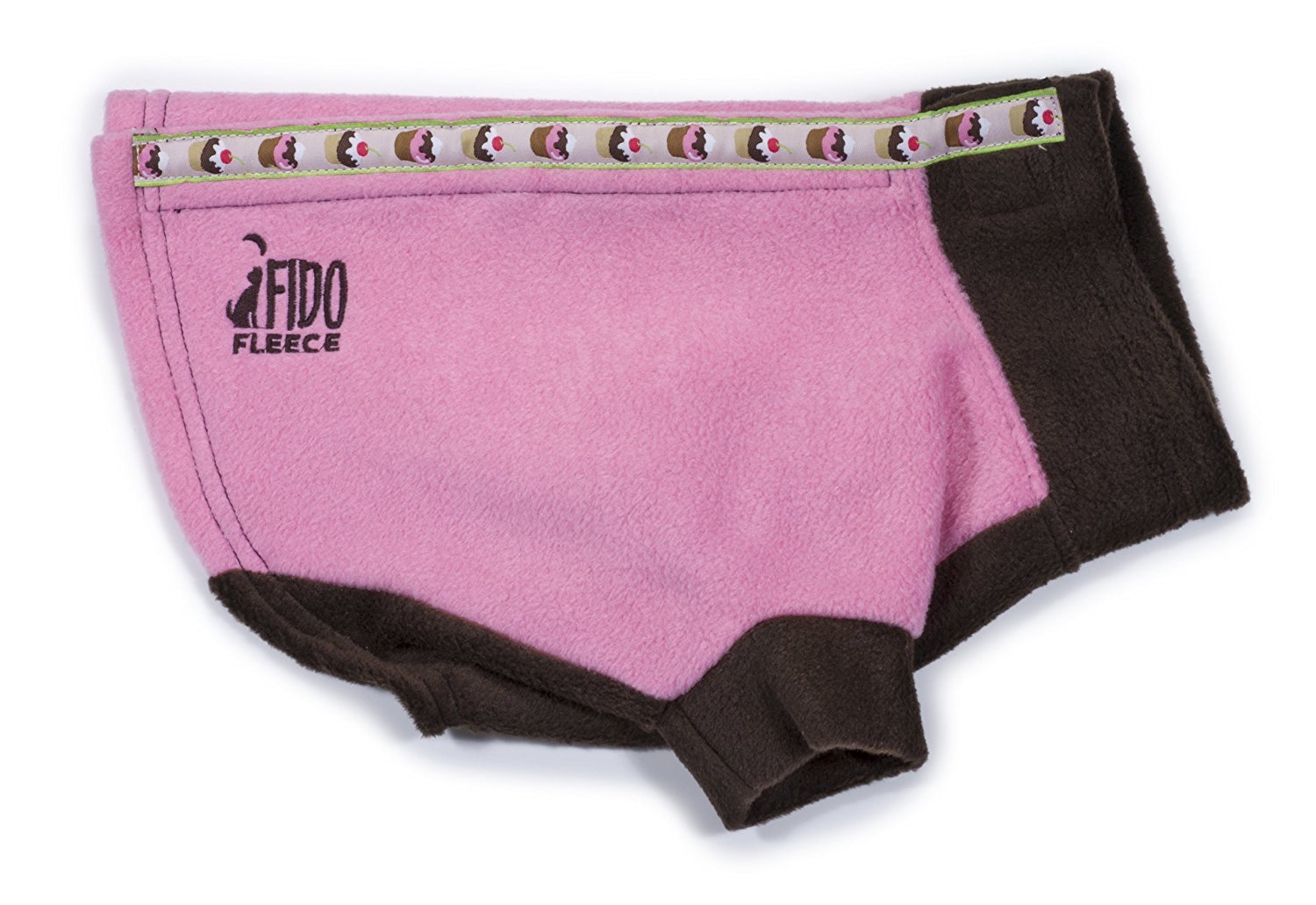 Fido Fleece Pet Safe Cupcakes, Size 8, Pink