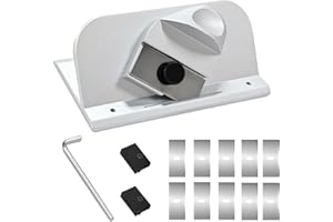 Fancat Coupe-tapis biseauté avec 10 lames, 45 °, profondeur de lame réglable pour encadrement, œuvres d'art et affichage de p