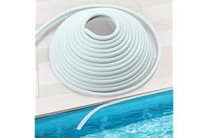 MJZ 120FT Pool Liner Lock, Flexible T-Shape Pool Liner Bead Lock Repair Kit for In-Ground & Above-Ground Swimming Pool Beaded Liners