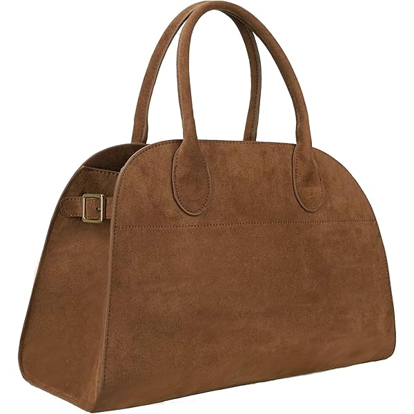 Amazon.com: Suede Large Tote Bag for Women Retro Suede Purses