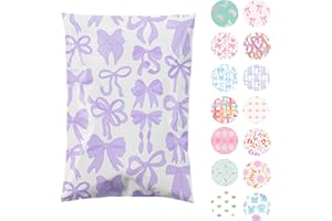 Pretty Package Store 6x9 Designer Poly Mailer 100 Pack Heavy Duty Waterproof Self Seal Shipping Bags for Small Business Large