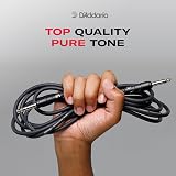 D Addario Classic Series Instrument Cable 20 ft Right Angle Copper Conductors view 3