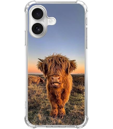 Neutral Boho Highland Cows Phone Case IPhone 17 / Full Complete Tough Case