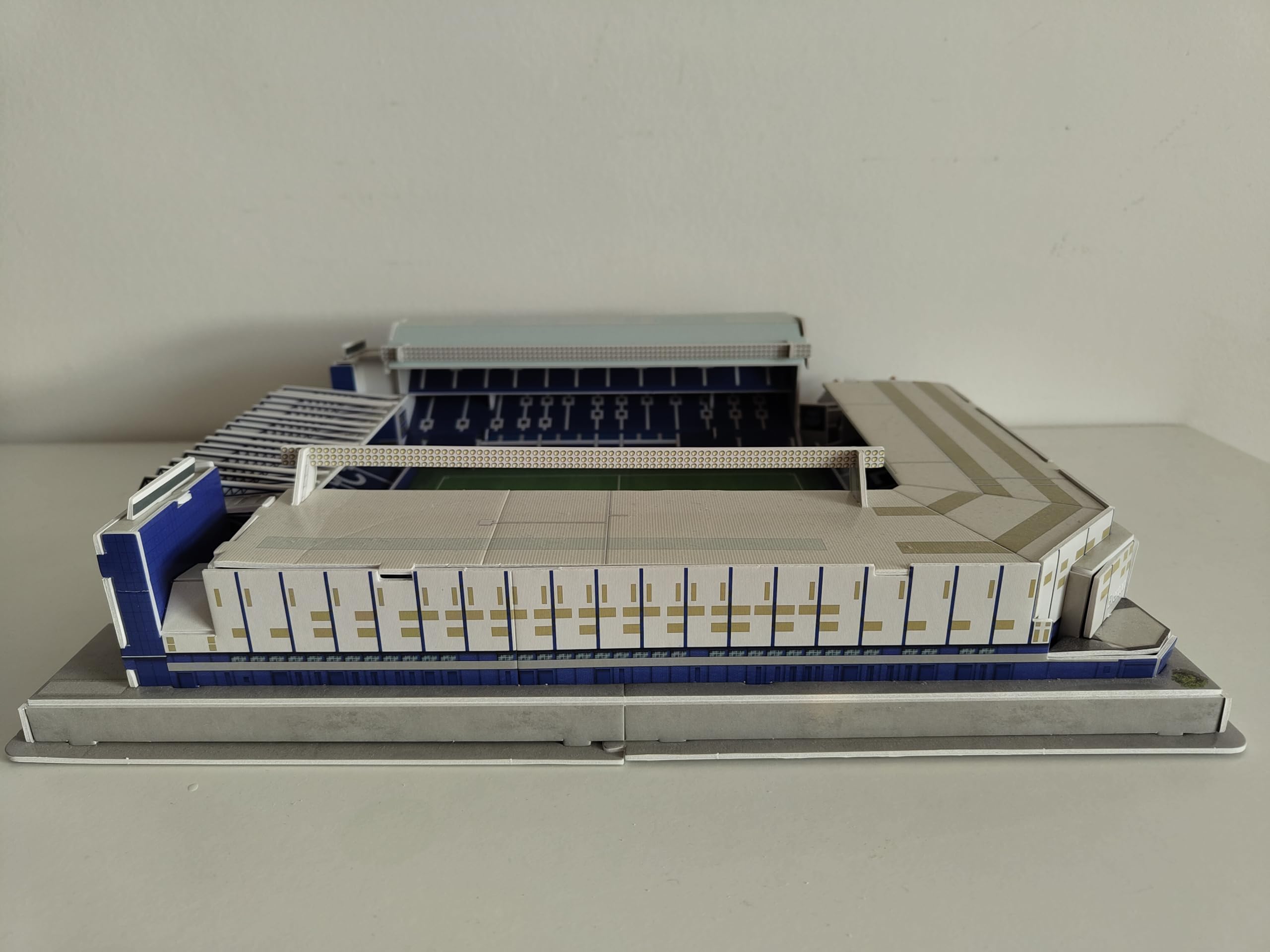 Paper football stadium puzzle
