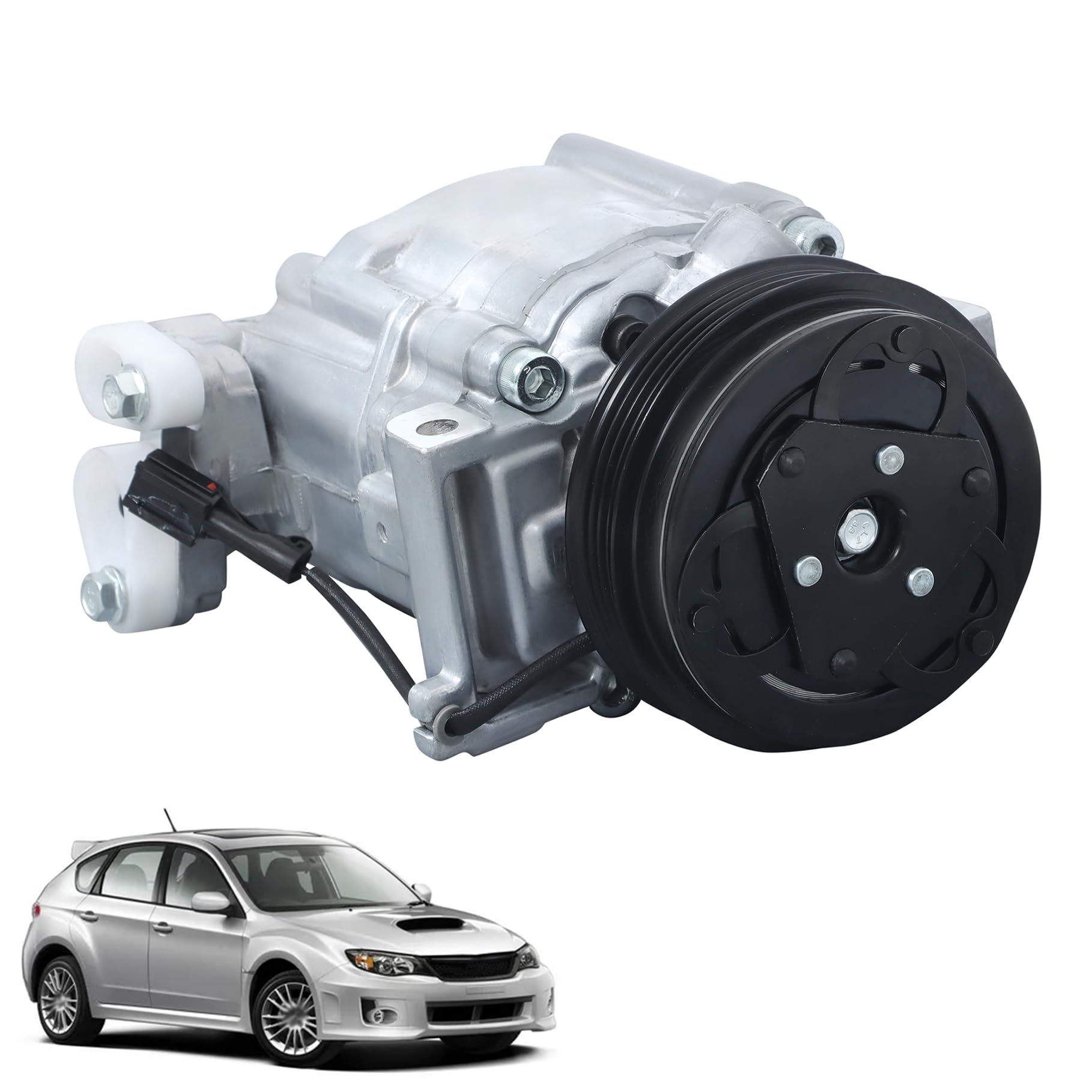 Photo 1 of TJHSM AC Compressor Replacement for Forester 2007-2013 Impreza 2008-2011 WRX/WRX STI 2013-2019 73111FG002