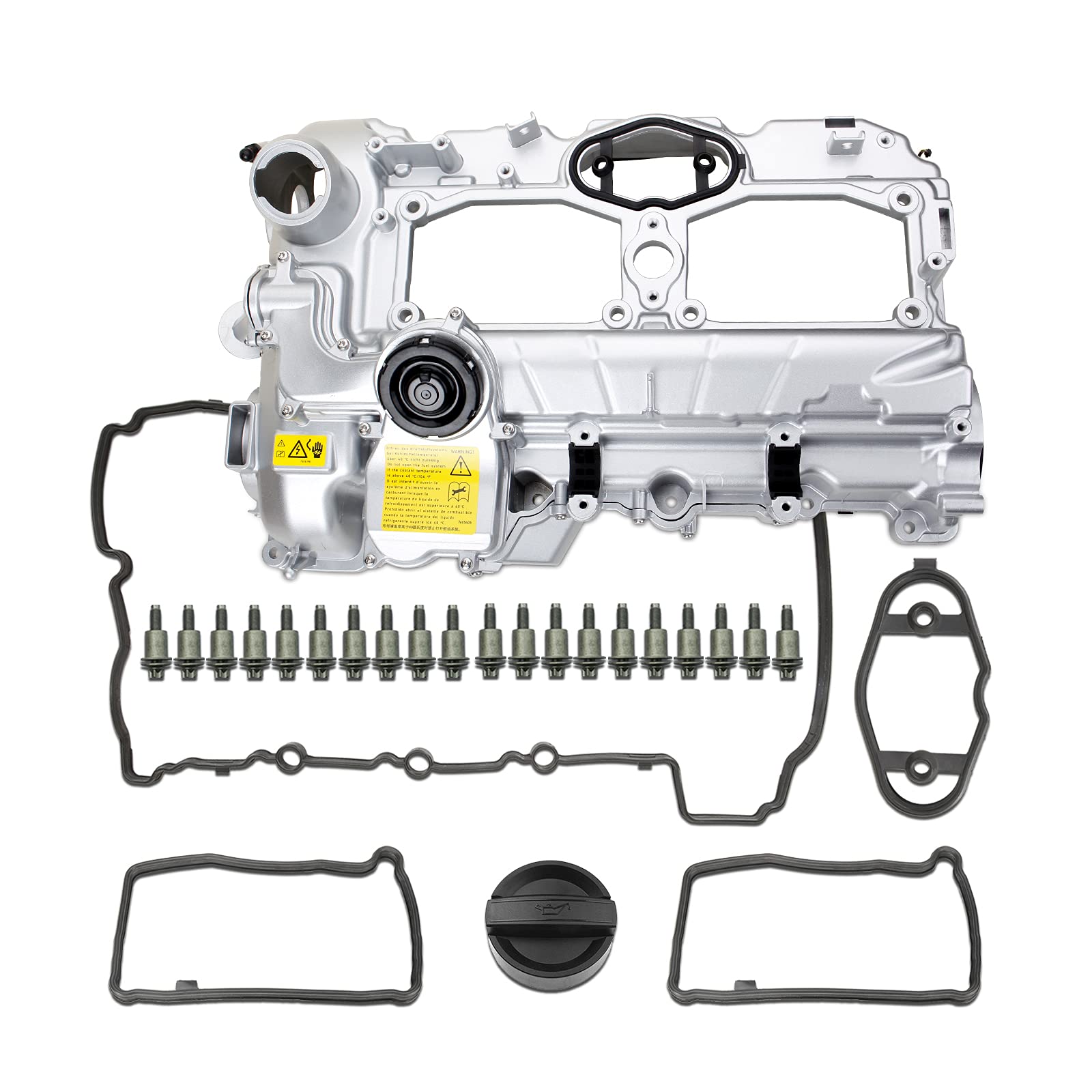 MITZONE N20 Upgrade Aluminum Valve Cover with Gasket Bolts Kit & Oil ...