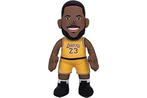 Bleacher Creatures Los Angeles Lakers Lebron James 10" Plush Figure - A Legend for Play or Display