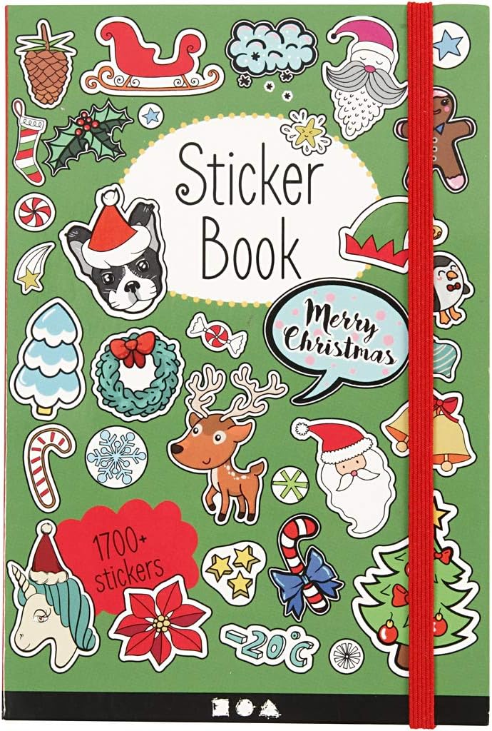 Creativ Company 29070 1700pcs Decorative Stickers (Multi-Colour, Christmas, Boy and Girl, 115 mm, 170 mm, 1.5 cm) - Image 3