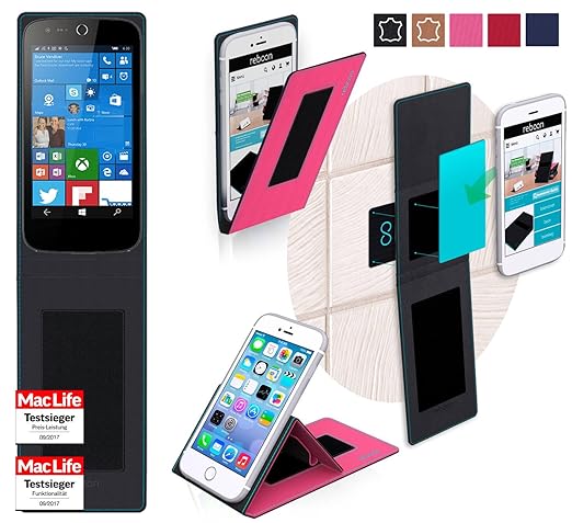 reboon Hülle für Acer Liquid M330 Tasche Cover Case Bumper | Pink | Testsieger