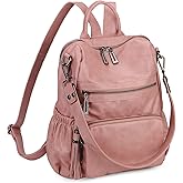Uromee Travel Backpack Purse for Women Vegan Leather Ladies Fashion Tassel Shoulder Bag Convertible