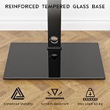 BONTEC TV Floor Stand 30-70 inch Swivel Height Adjustable 600x400 VESA view 8