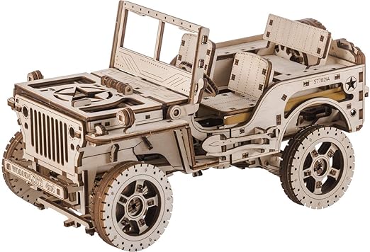 wooden city jeep