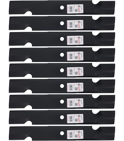 6 Rotary High-Lift Blades for Great Dane D18086, GDU10230, 32 48 Deck