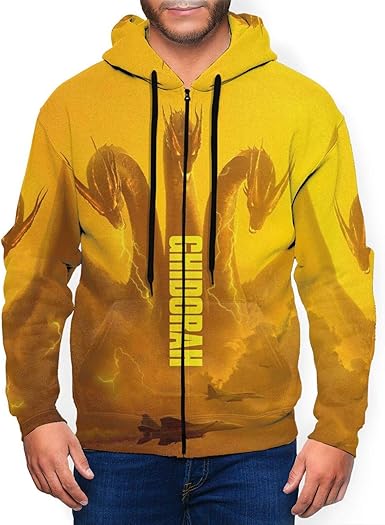 polyester zip up hoodie