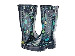 Western Chief Printed Tall Rain Boot Pouring