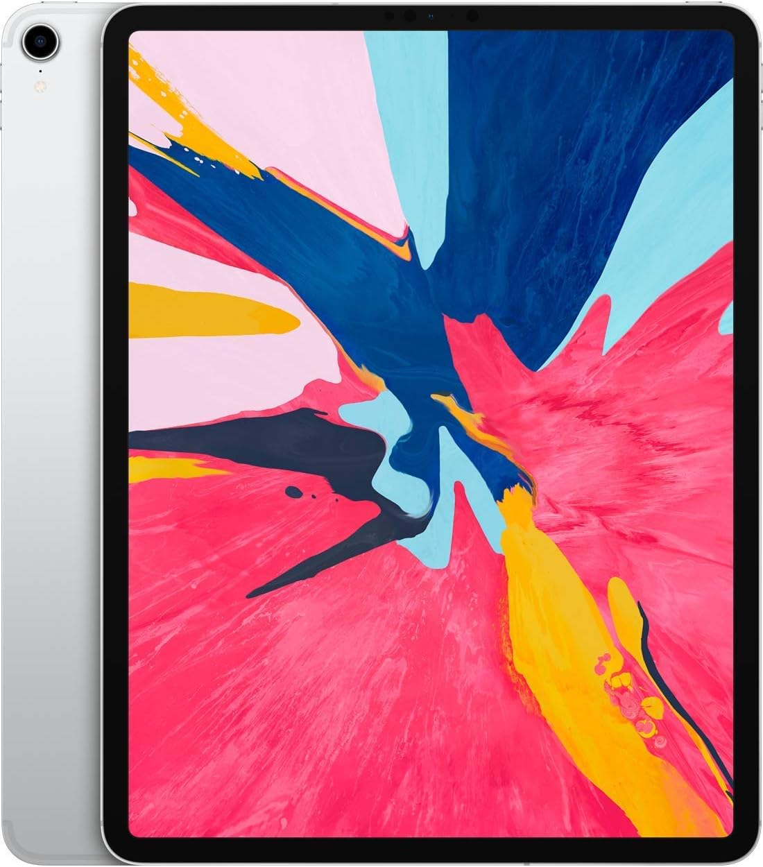 2018 Apple iPad Pro (12.9-inch, Wi-Fi + Cellular, 256GB) Silver (Renewed), 256GB Cellular