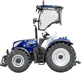 Britains New Holland T7.300 1:32 Tractor Die-Cast Replica Blue Power view 6