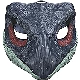 Mattel ​Jurassic World Dominion Therizinosaurus Dinosaur Mask with Opening Jaw, Costume and Role-Play Gift​
