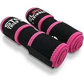 SteelFit Thigh Trimmers for Women & Men – Latex-Free Neoprene Thigh Slimmer Trainer Wraps for Increased Circulation, Heat & Sweat - Adjustable Non-Slip Fit, Moisture-Wicking Lining - On Size Fits Most