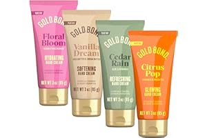 Gold Bond Scented Hand Creams, Everyday Hand Cream to Hydrate the Skin, Assorted Scents, 3 oz, 4 pk