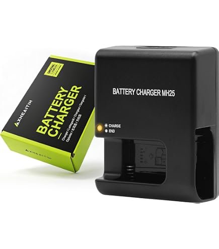 Amazon.com : Nikon MH-25 Quick Charger for EN-EL15 Li-ion Battery